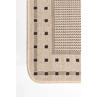 Nagano Indoor/ Outdoor Cream Rug