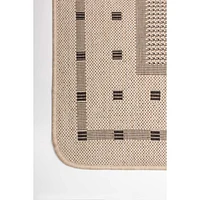 Nagano Indoor/ Outdoor Cream Rug