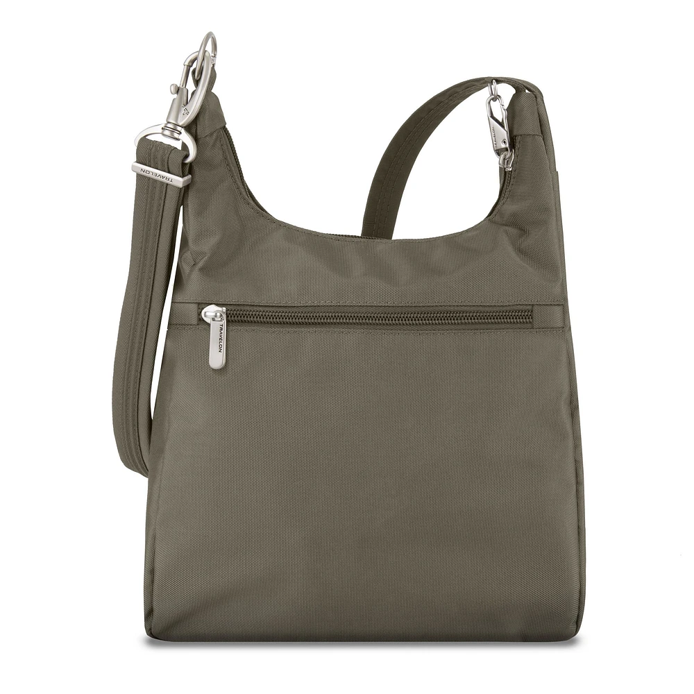 Travelon Anti-Theft Classic Essential Messenger - Nutmeg