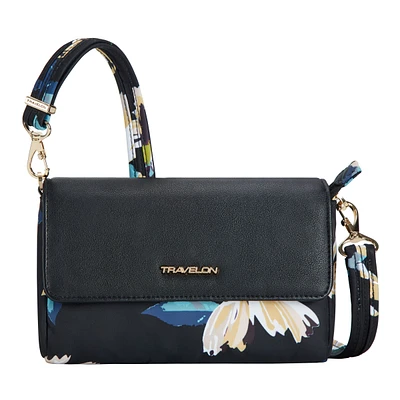 Travelon Anti-Theft Addison Convertible Belt Bag - Midnight Floral