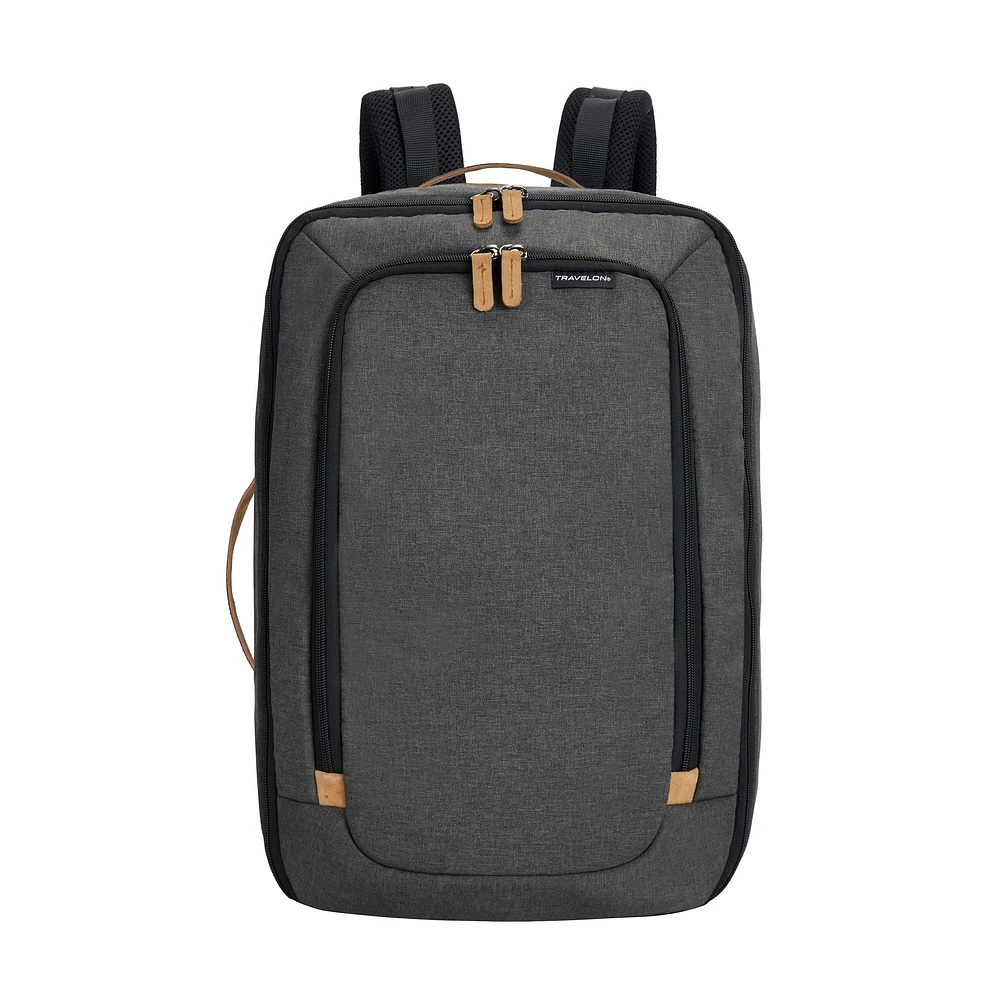 Travelon Transit Carry-On  Backpack - Slate