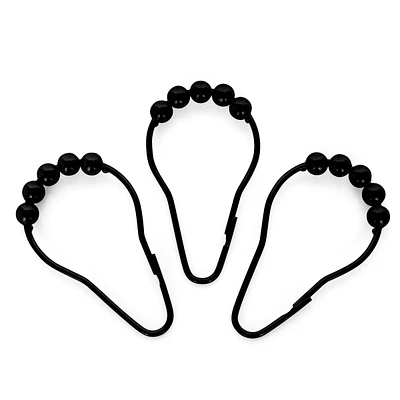 Metal Roller Shower Hooks