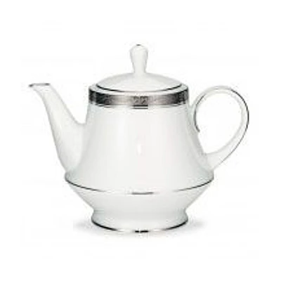 Noritake Crestwood Platinum Teapot