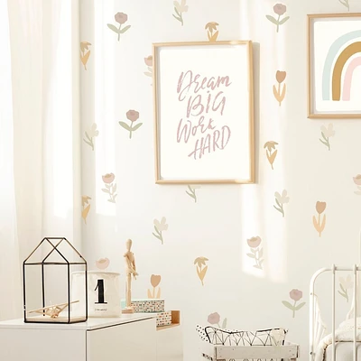 Garden flower wall decals