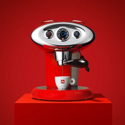 illy X7.1 iperEspresso Capsule Machine - Red