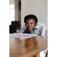 The Baby Slate Grey Table Tyke Placemat With Suctions