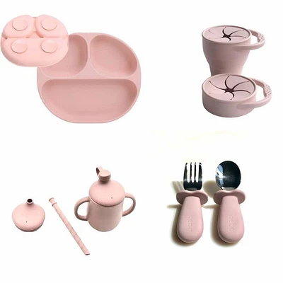 Pink Toddler Lunch Set by Beba