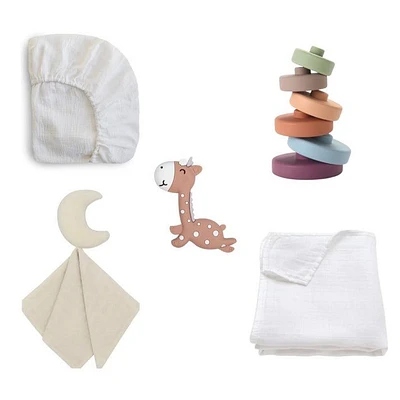 The Baby Gift Set in White by Beba