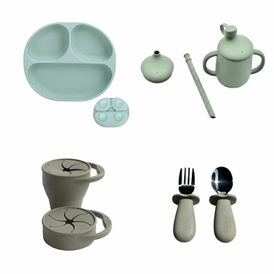The Toddler Lunch set - Green by Beba