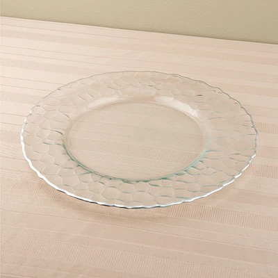 Ari Silver Rim Charger Plate - 32cm