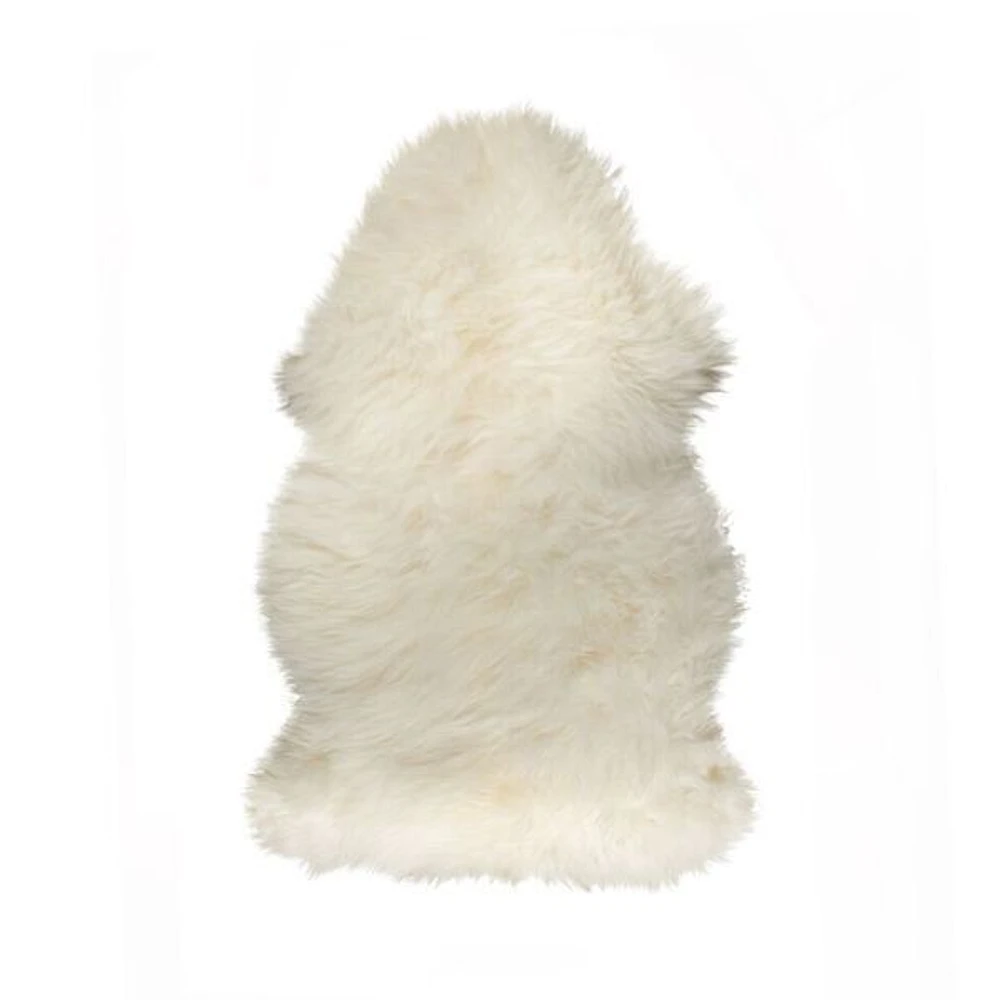 Peau de mouton couleur naturelle 2 x 3 pi