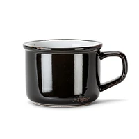 Abbott Tasse à cappuccino rétro -  Noire 