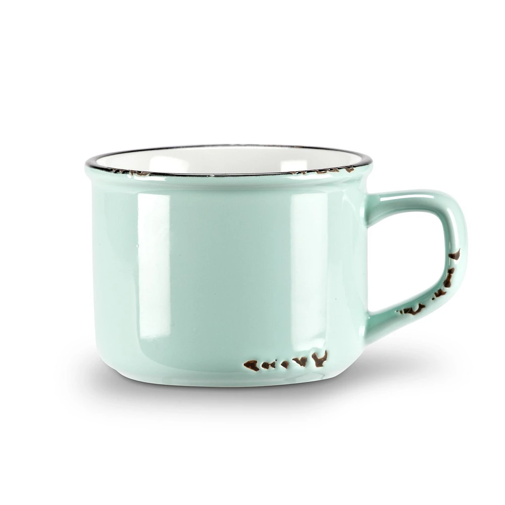 Abbott Tasse à cappuccino rétro - Verte