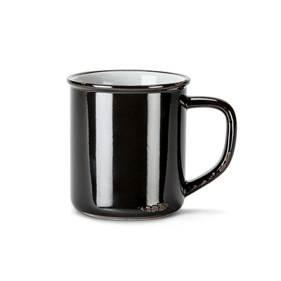 Abbott Vintage Mug - Black
