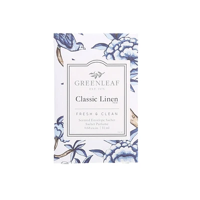 Small Classic Linen Scented Sachet by Greenleaf