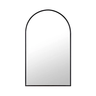 Armoire à pharmacie arquée « Madison » par Haute Deco - Noir