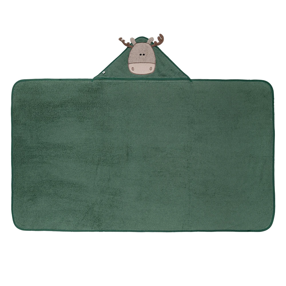 Hooded Towel - Moose