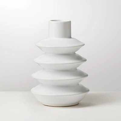 Alba Ceramic Vase - 7.5"