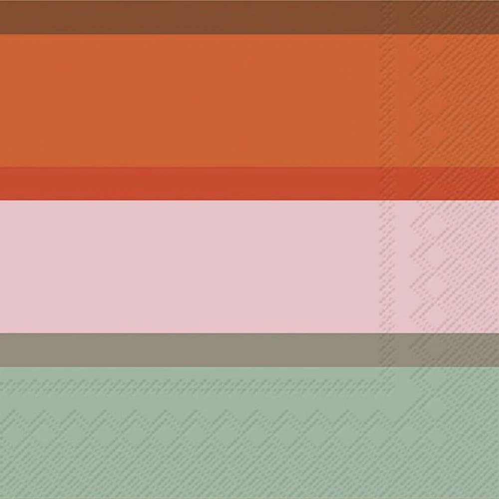 Hennika Cocktail Napkins, Pack of 20 - Orange