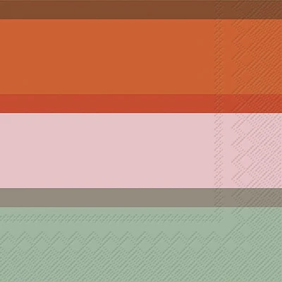 Hennika Cocktail Napkins, Pack of 20 - Orange 
