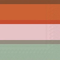 Hennika Cocktail Napkins, Pack of 20 - Orange 