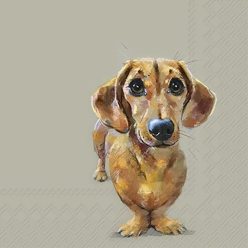 Dog Buddy Lunch Napkins, Pack of 20