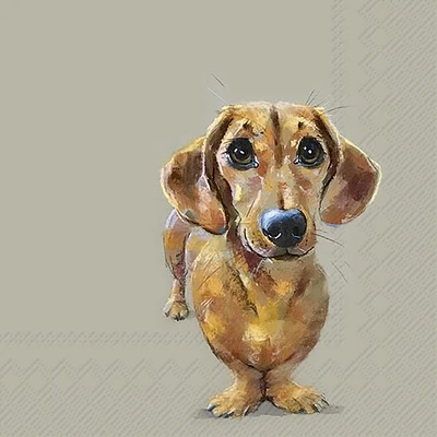 Dog Buddy Lunch Napkins, Pack of 20