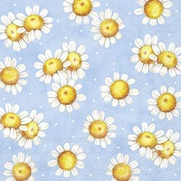 Lunch Napkins, Pack of 20 - Sunny Flowers