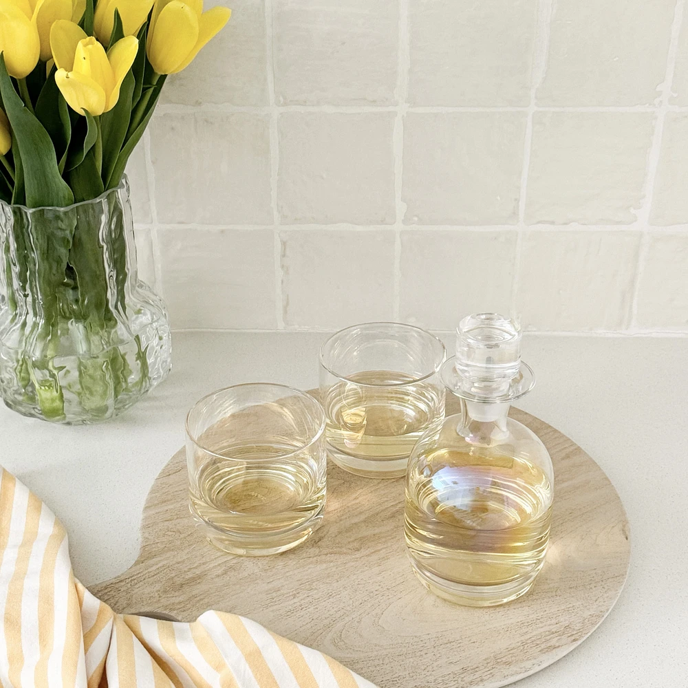 Iridescent 3-Piece Decanter Set Glamour by Maxwell & Williams