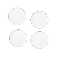 Maxwell & Williams ensemble de 4 assiettes coupe « White Gold »