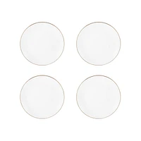 Maxwell & Williams ensemble de 4 assiettes coupe « White Gold »