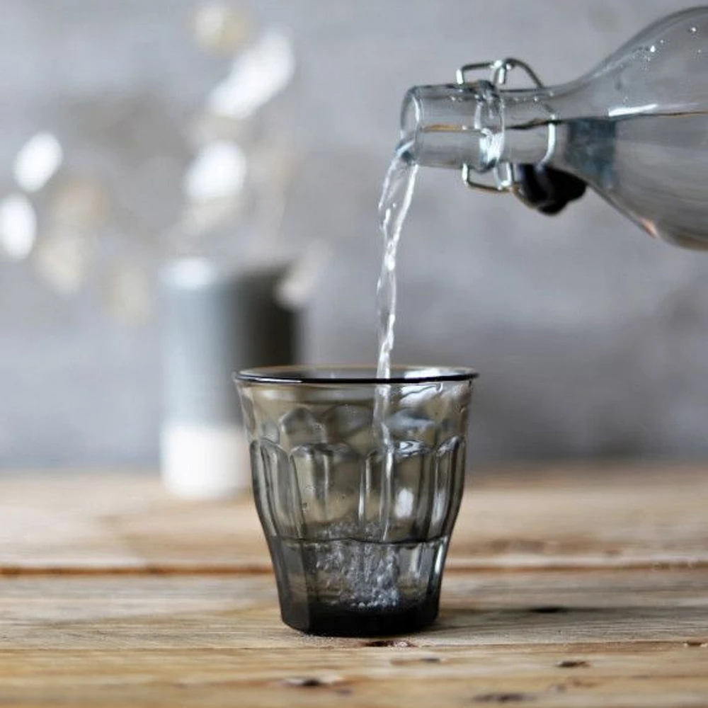Ensemble de 4 verres gris 250 ml « Picardie » par Duralex