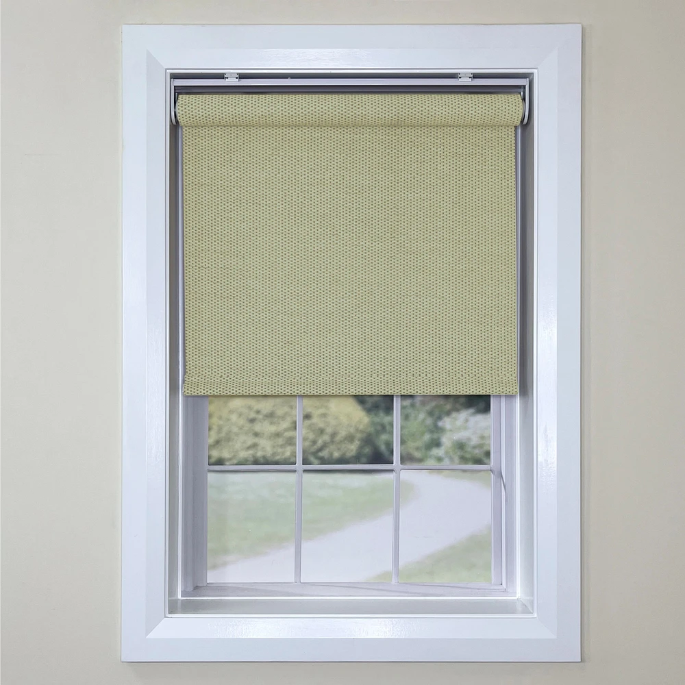 Marcellus Cordless Roman Shades - Driftwood