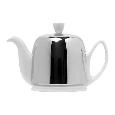 Guy Degrenne Teapot, 4 Cups - White