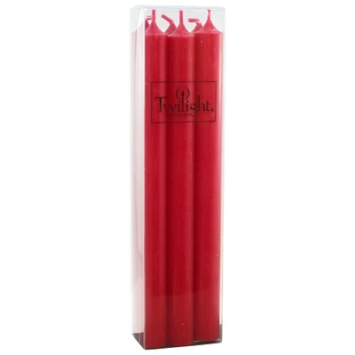 Set of 6 Candles - Cranberry