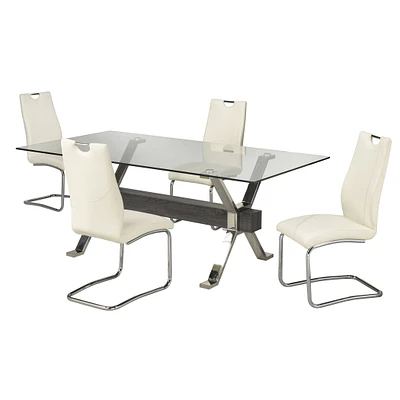 Delsin 5-Piece Dining Set 39