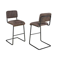 Set of 2 Damien Bar Stools 40