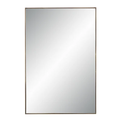 Cider 45" Tall Rectangular Mirror, Brushed Bronze