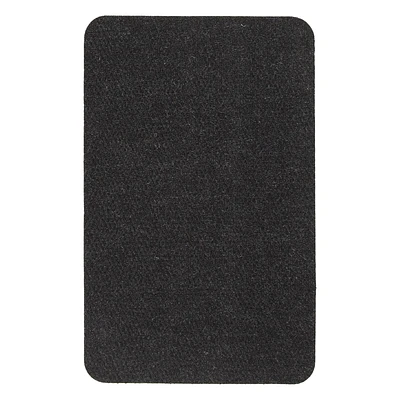  Hobnail Black Entrance Mat - 1'8" x 2'7"