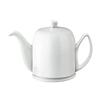 Salam White Monochrome Teapot - 6-cup by Degrenne Paris