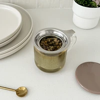 Minima Eva Infuser Mug with Brown Lid by Viva