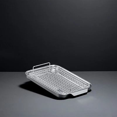 Stainless Steel Quarter Sheet Pan & Cooling Rack