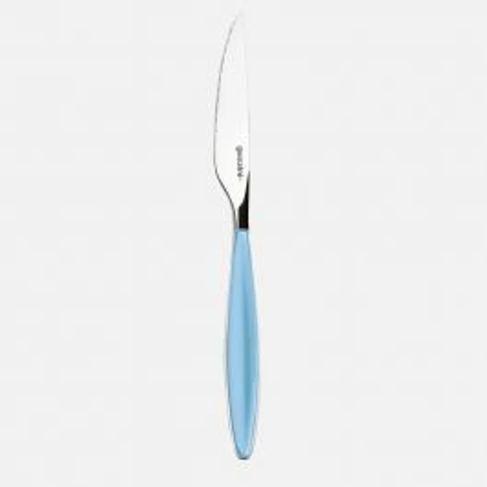 Couteau à steak « Feeling » bleu pâle