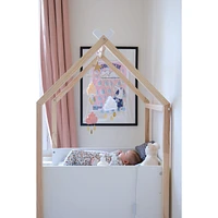 Cloud Mobile - Peach, White & Taupe