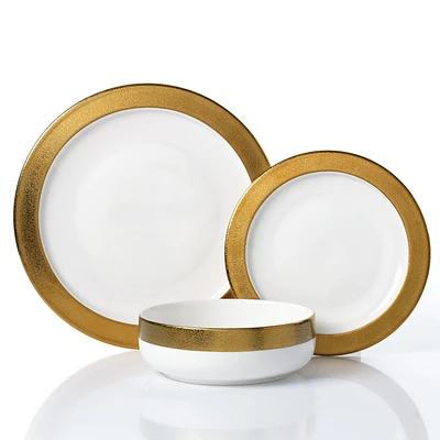 Brilliant Glory Gold 18-Piece Dinnerware Set
