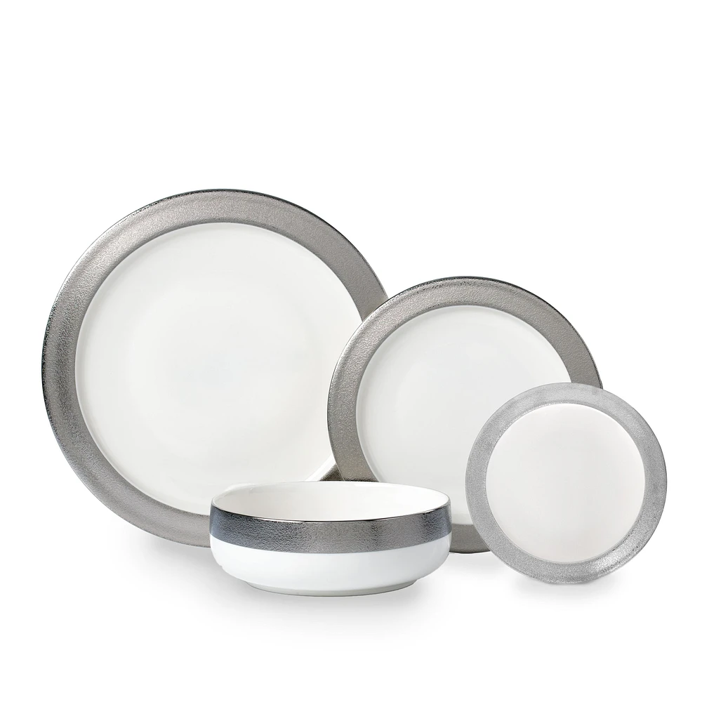 Brilliant ensemble de vaisselle « Glory Silver » 24 pièces