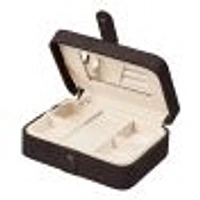 Mele and Co Giana Plush Fabric Fashion Jewellery Box