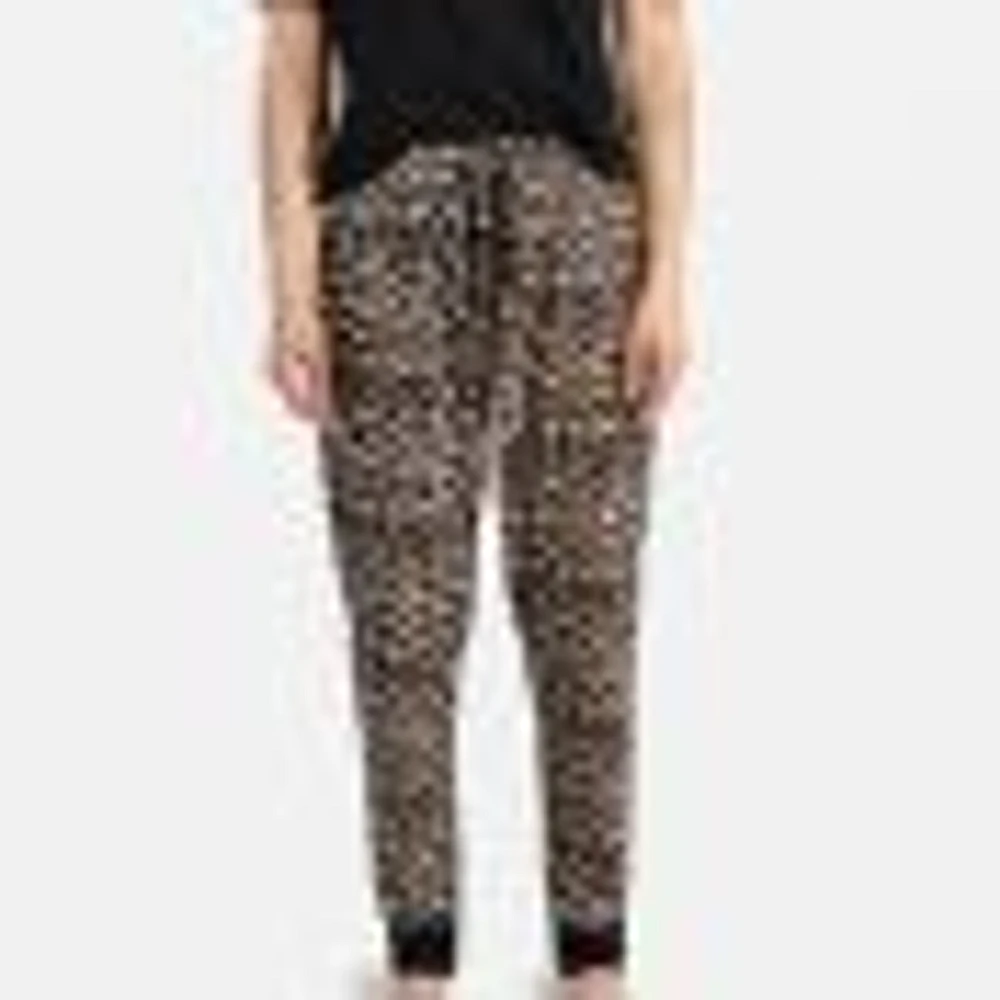 Pack of 2 Matching Pants by SilverPaw - Leopard and Pink Tie Dye Prints