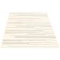 Linear Cream-Silver Rug