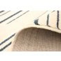 Linear Cream-Grey Rug